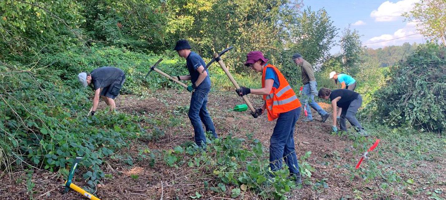Im Einsatz für die Natur